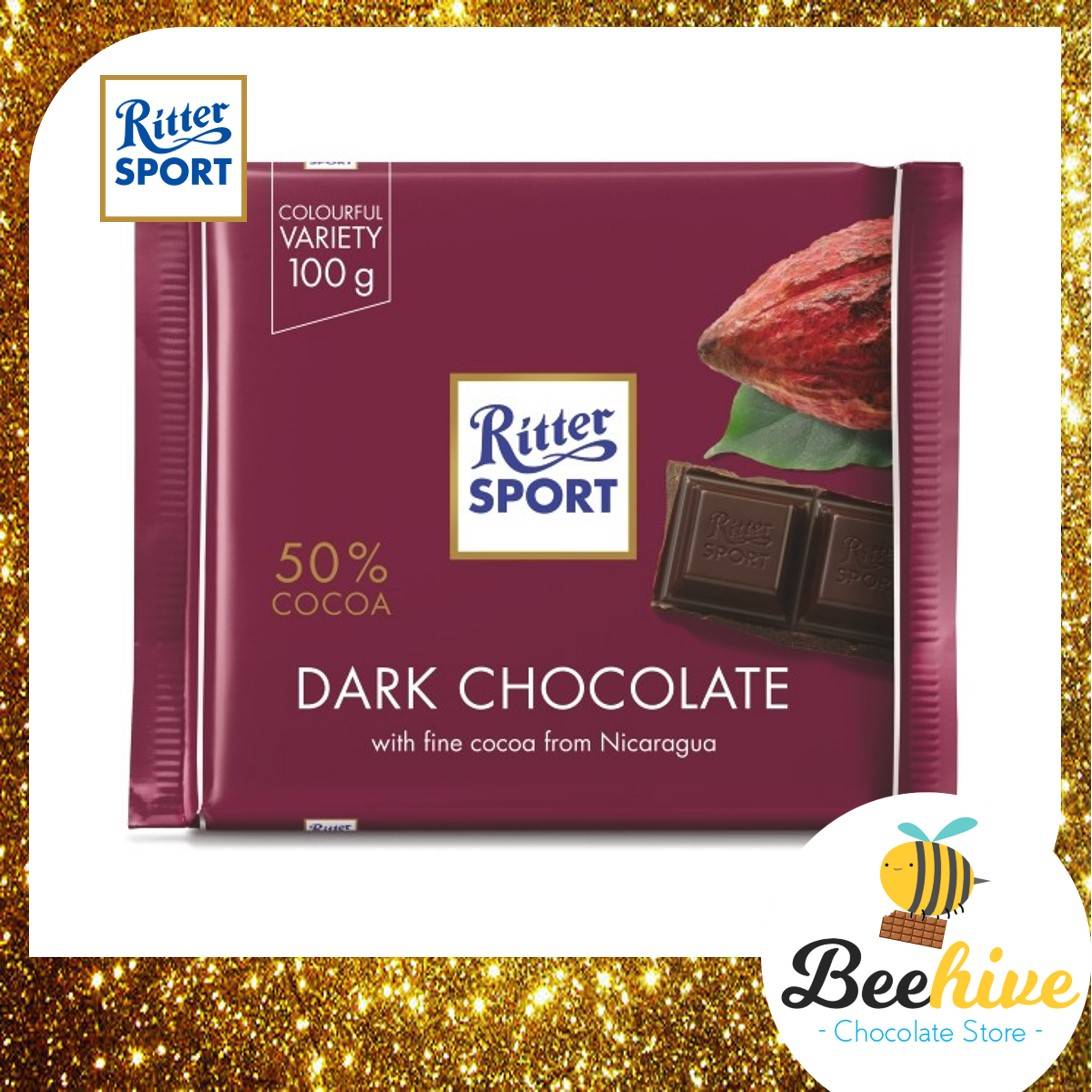 Ritter Sport Dark Chocolate 50% 100g